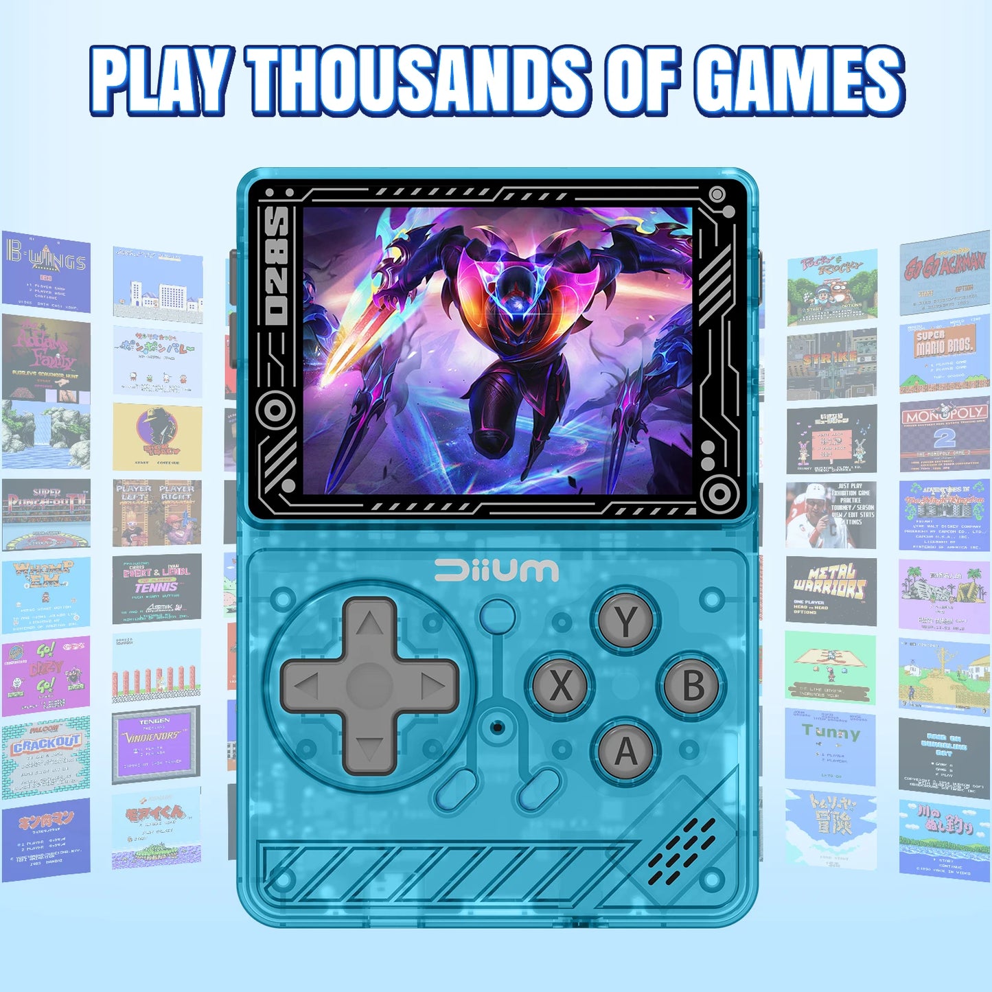 HaNa™ D28S Handheld Retro Game Console