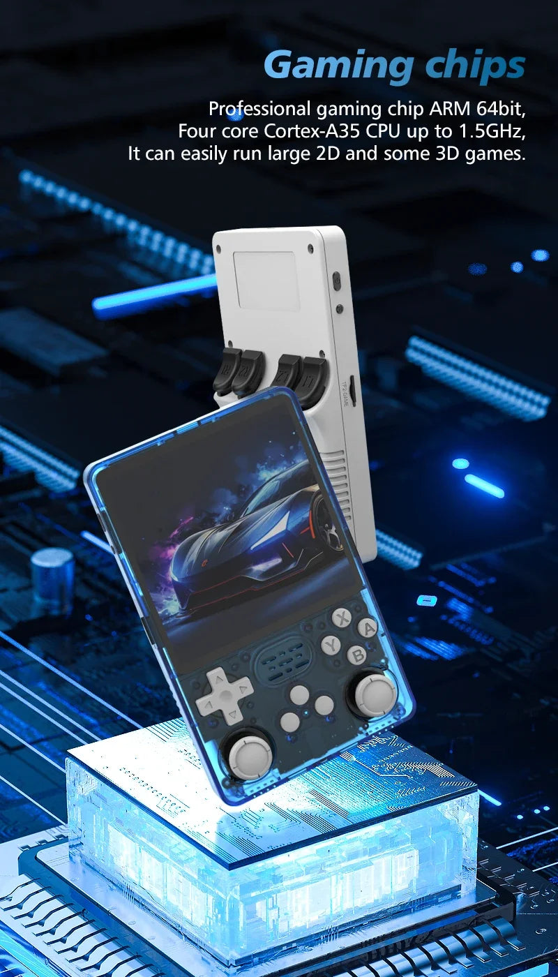 HaNa™ R36Plus Big Screen Retro Gaming Console