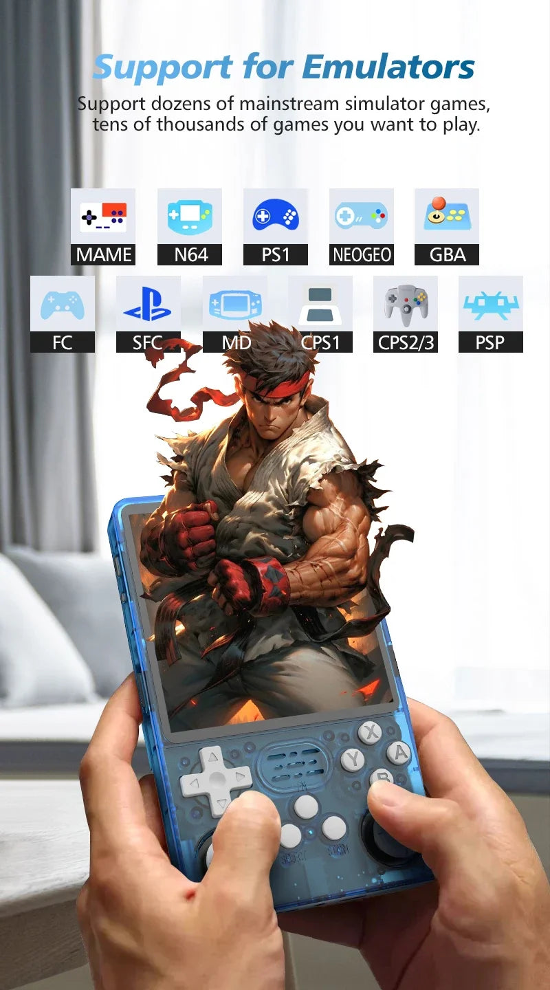 HaNa™ R36Plus Big Screen Retro Gaming Console