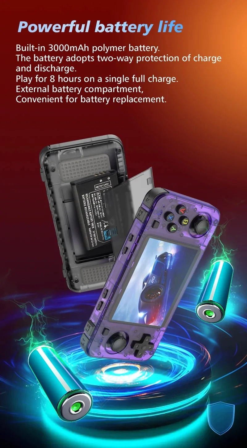 HaNa™ R36H Retro Handheld Video Game Console