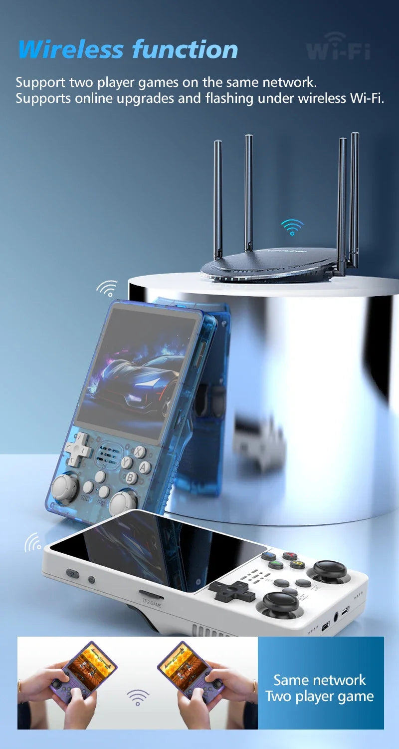 HaNa™ R36Plus Big Screen Retro Gaming Console