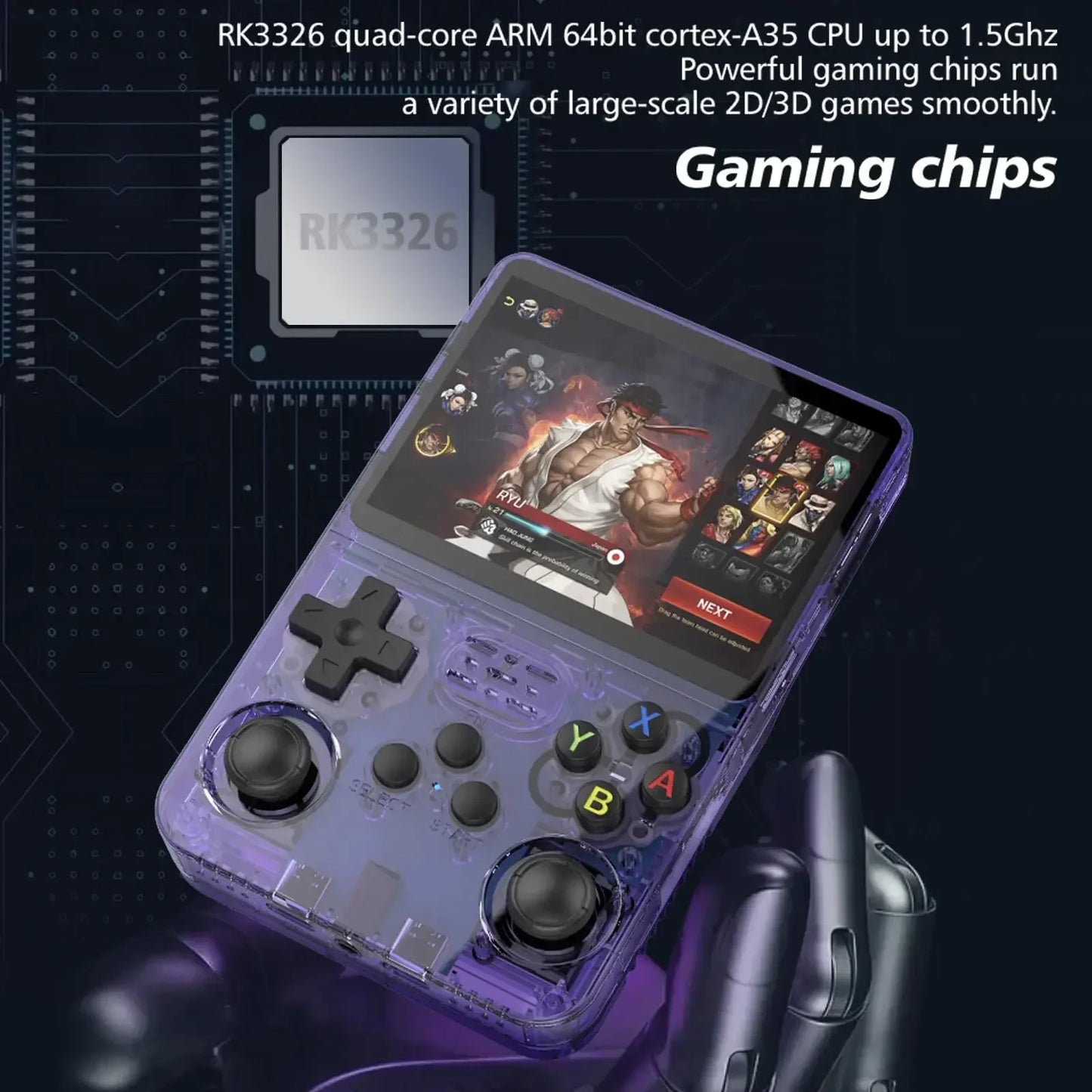 HaNa™ R36S Retro Game Console