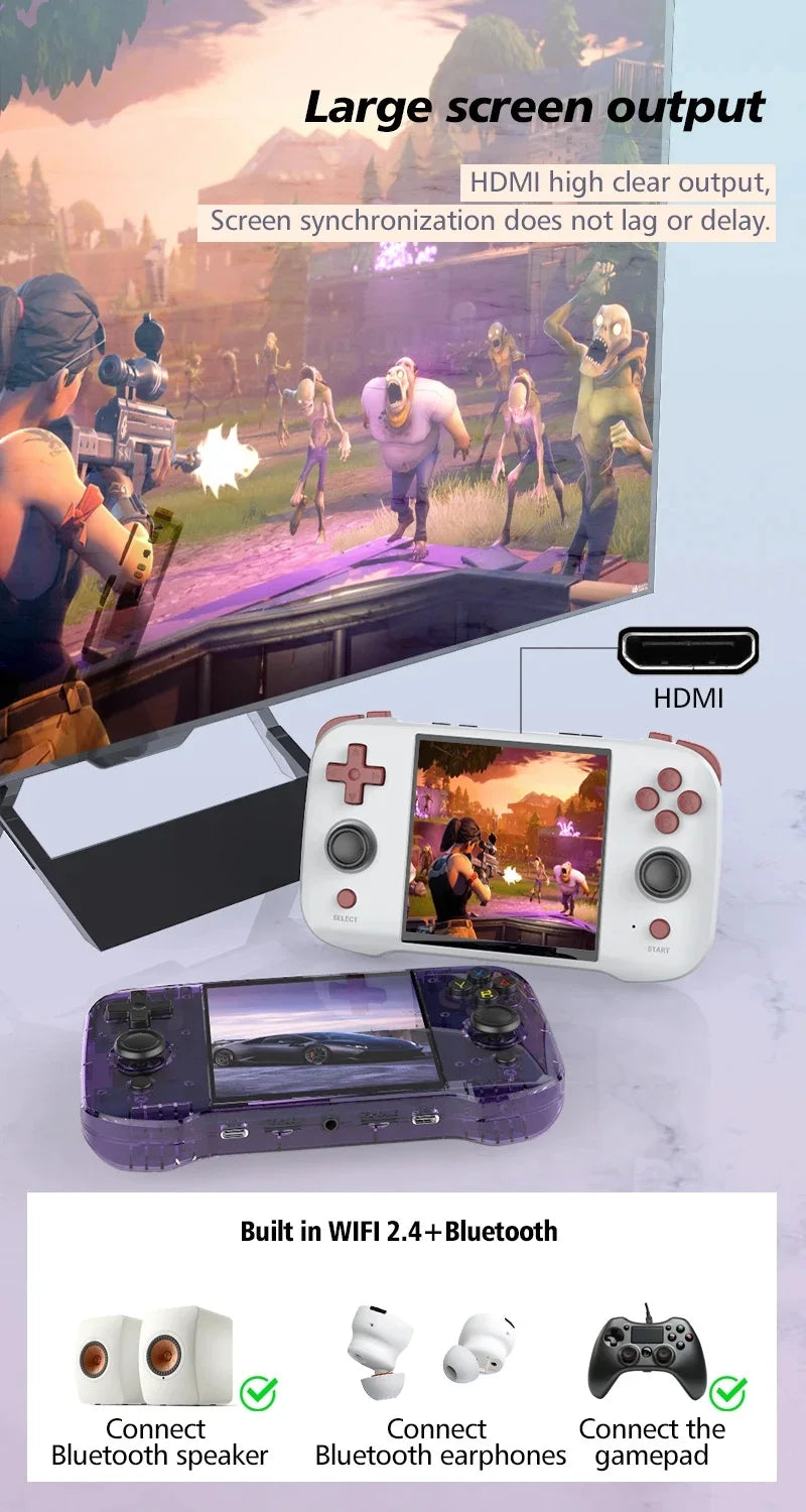 HaNa™ R46S Retro Handheld Game Console