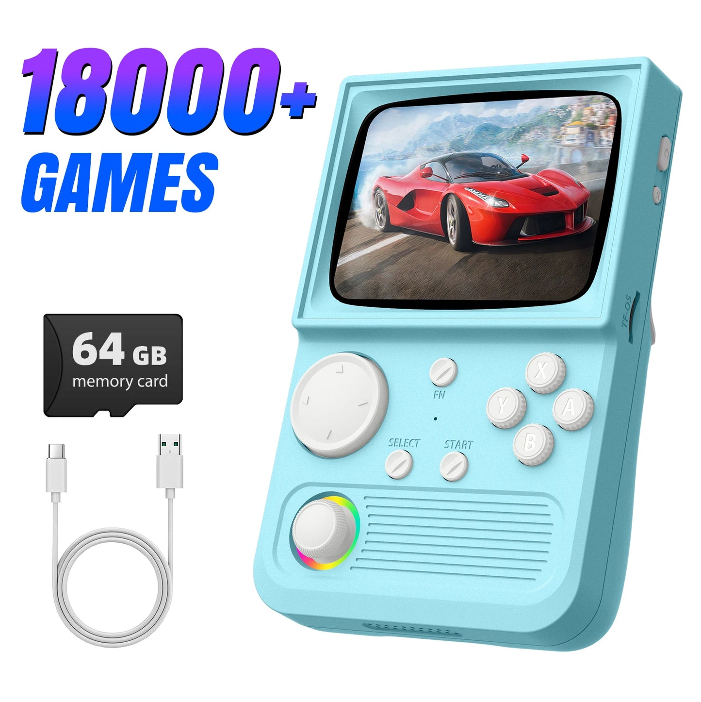 HaNa™ 2025 NEW R36T Retro Gaming Console