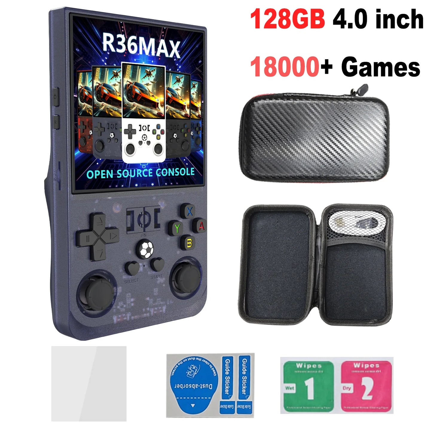 HANA™ R36MAX Retro Portable Handheld Game Console