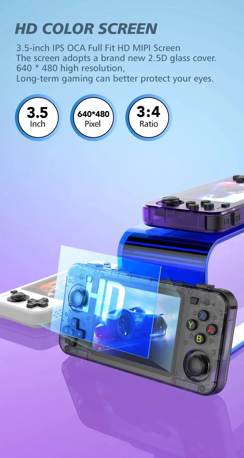 HaNa™ R36H Retro Handheld Video Game Console