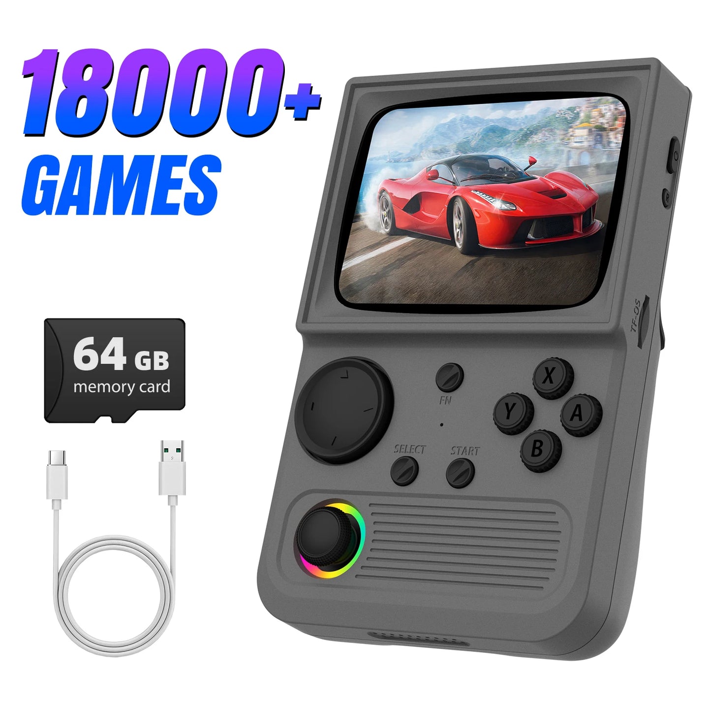 HaNa™ 2025 NEW R36T Retro Gaming Console