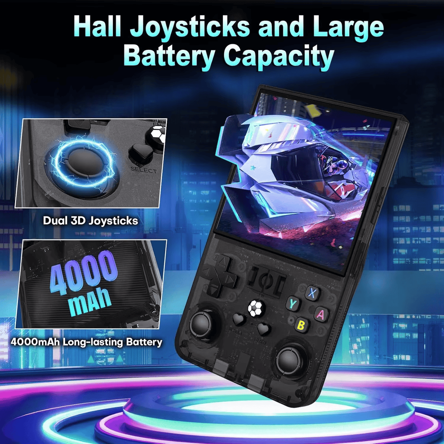 HaNa™ R36MAX Retro Handheld Game Console