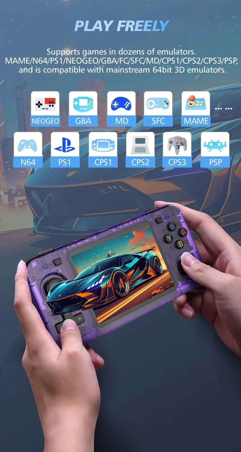 HaNa™ R36H Retro Handheld Video Game Console