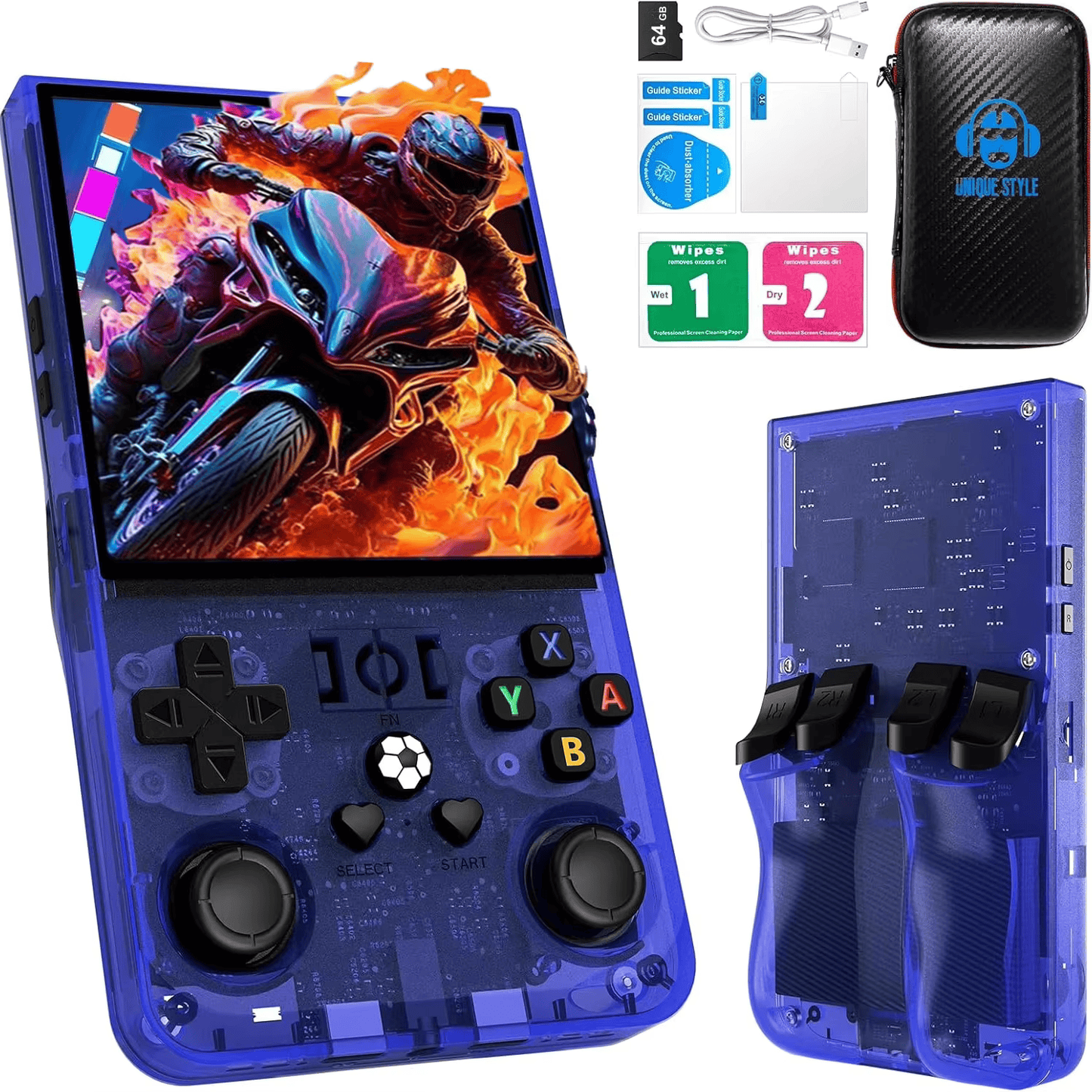 HaNa™ R36MAX Retro Handheld Game Console