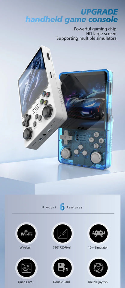 HaNa™ NEW R36PLUS Retro Gaming Console