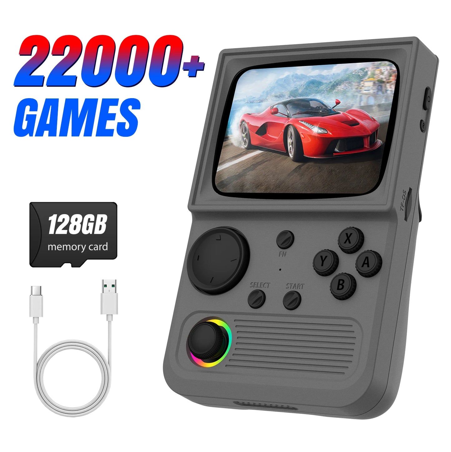 HaNa™ 2025 NEW R36T Retro Gaming Console