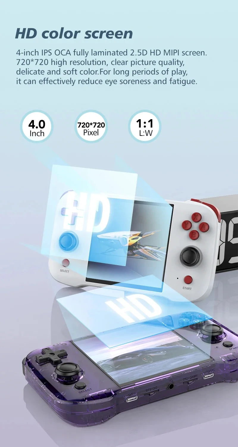 HaNa™ R46S Retro Handheld Game Console