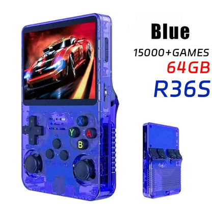 HaNa™ R36S Pocket Game Console