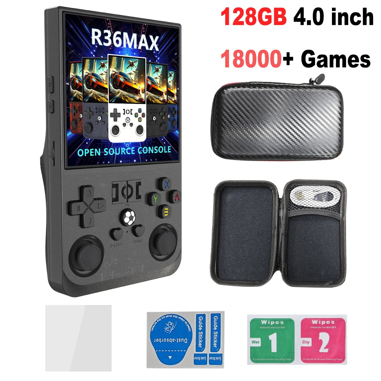 HaNa™ R36MAX Retro Portable Handheld Game Console