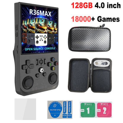 HaNa™ R36MAX Retro Portable Handheld Game Console