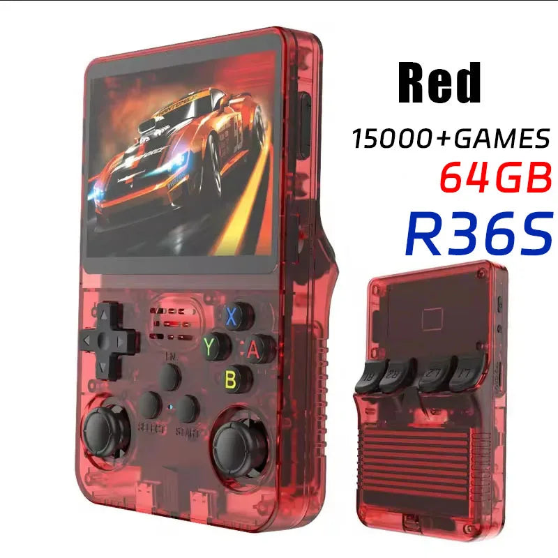 HaNa™ R36S Pocket Game Console