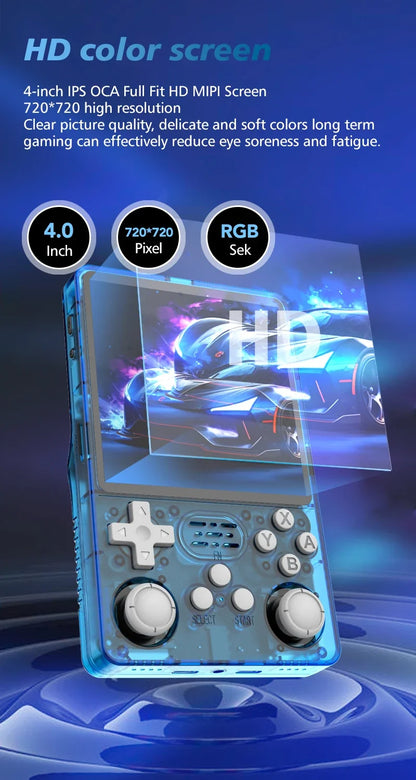 HaNa™ R36Plus Big Screen Retro Gaming Console