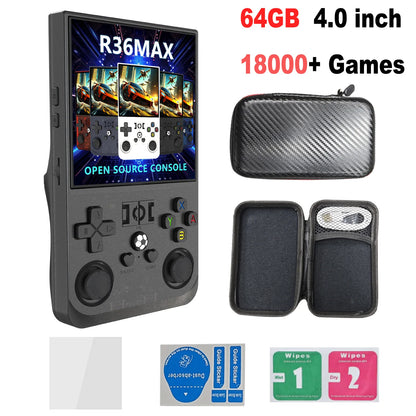 HaNa™ R36MAX Retro Portable Handheld Game Console