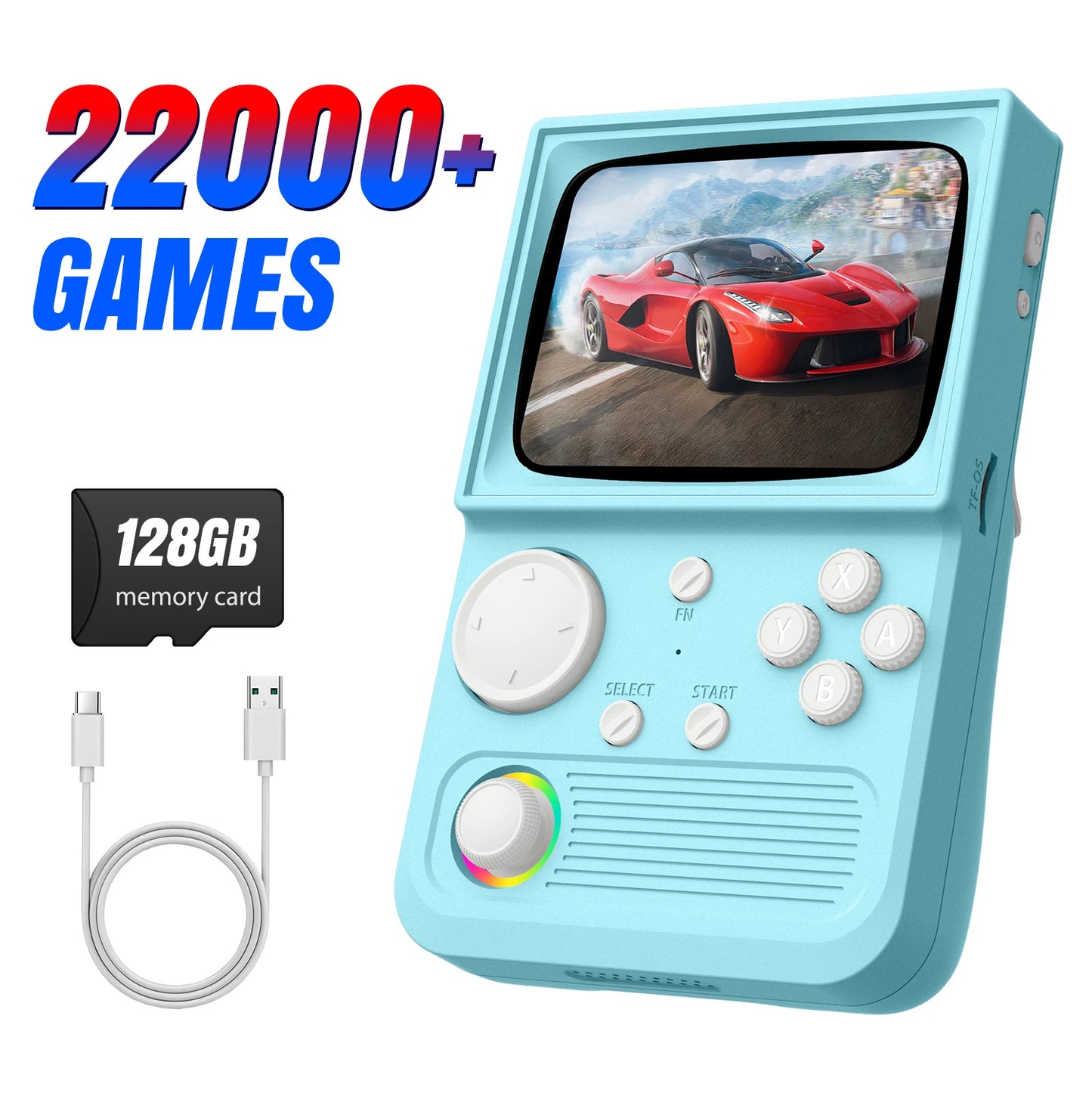 HaNa™ 2025 NEW R36T Retro Gaming Console