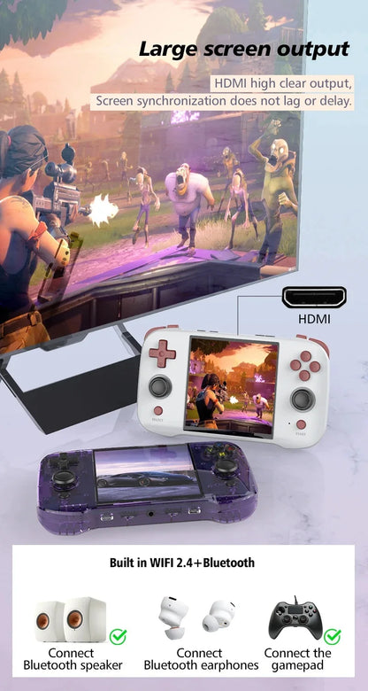 HaNa™ R46S Retro Handheld Game Console