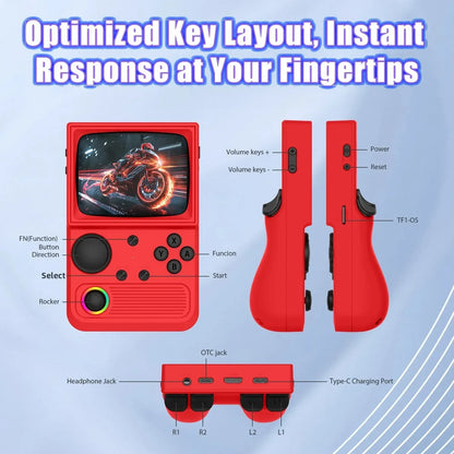 HaNa™ 2025 NEW R36T Retro Gaming Console