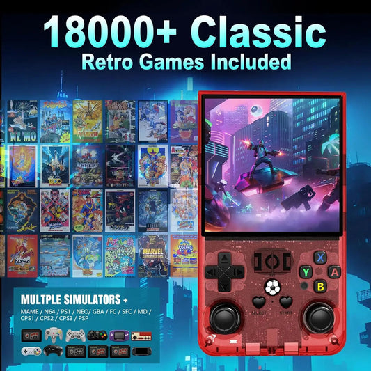 HANA™ R36MAX Retro Portable Handheld Game Console