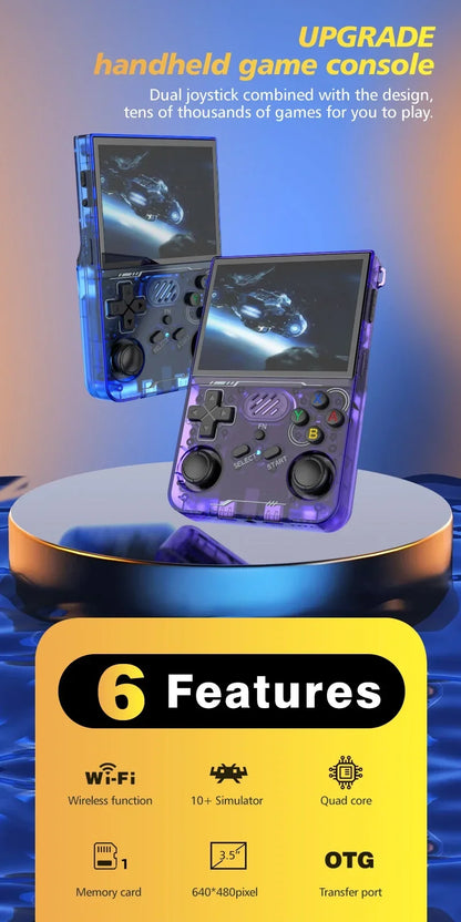 HaNa™ R36XX Retro Gaming Console Built-In Wi-Fi