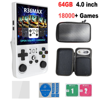 HaNa™ R36MAX Retro Portable Handheld Game Console