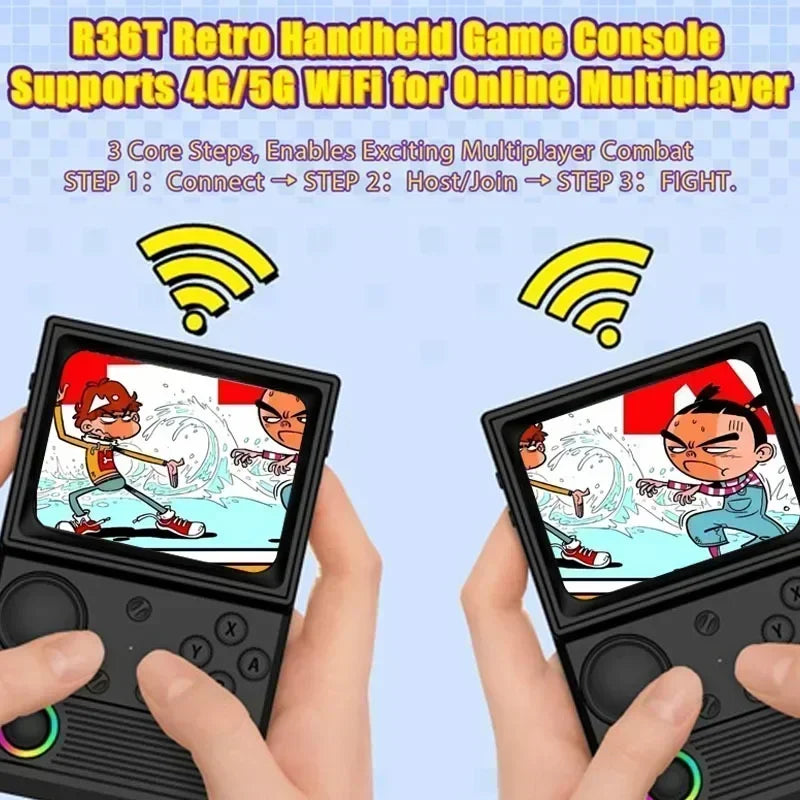 HaNa™ 2025 NEW R36T Retro Gaming Console