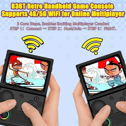 HaNa™ 2025 NEW R36T Retro Gaming Console