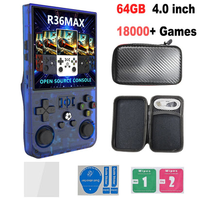 HaNa™ R36MAX Retro Portable Handheld Game Console