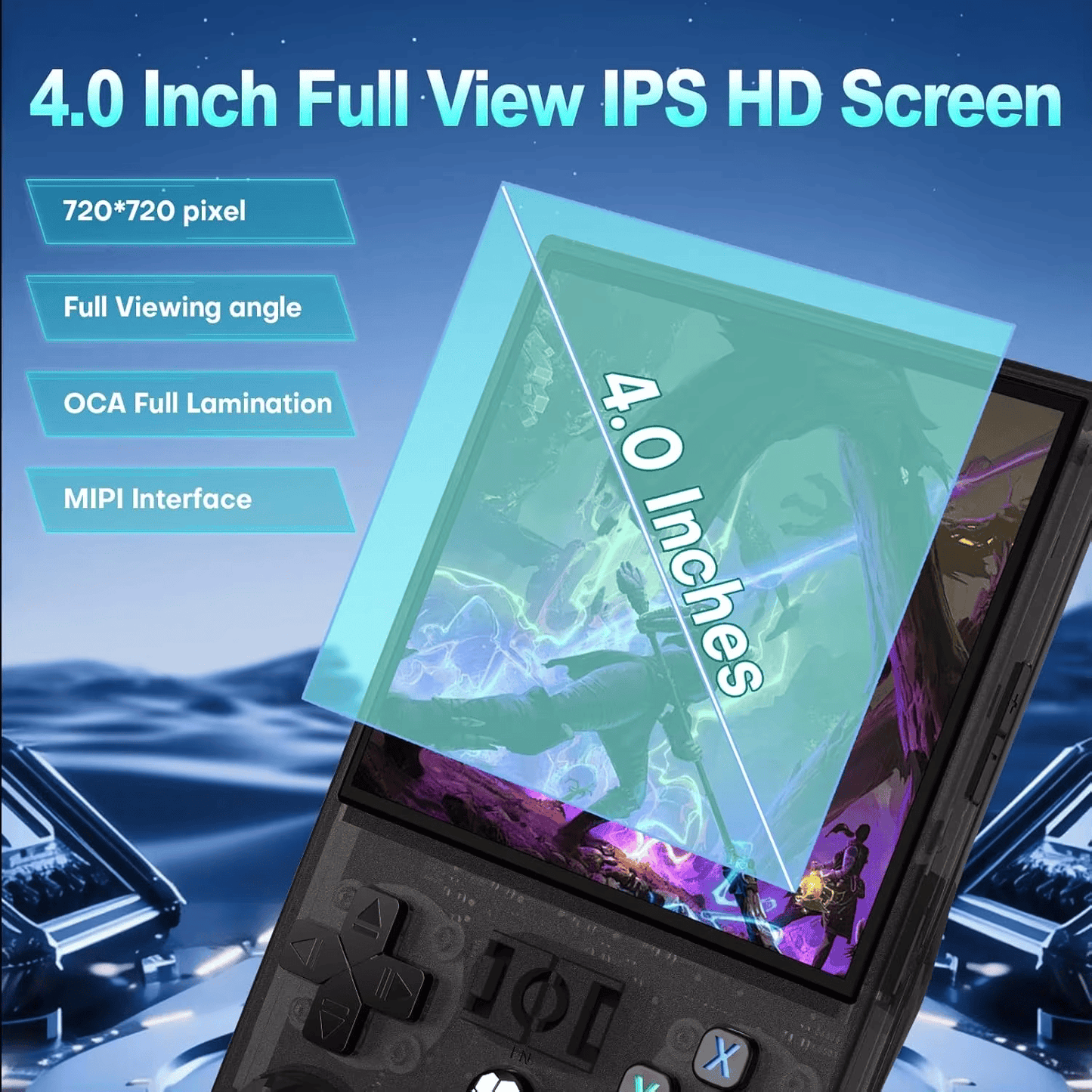 HaNa™ R36MAX Retro Handheld Game Console