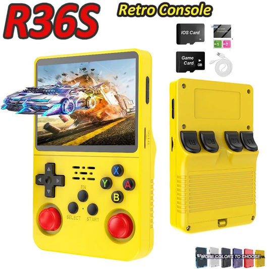 HaNa™ R36S Retro Game Console