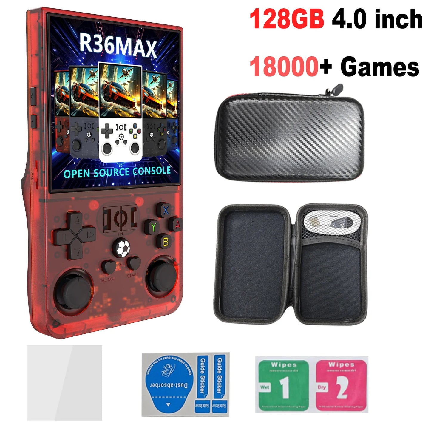 HaNa™ R36MAX Retro Portable Handheld Game Console
